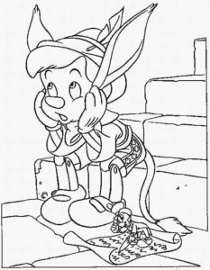 Pinocchioconilgrillo3disegnidacoloraregratis