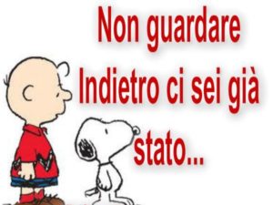 non voltarti indietr